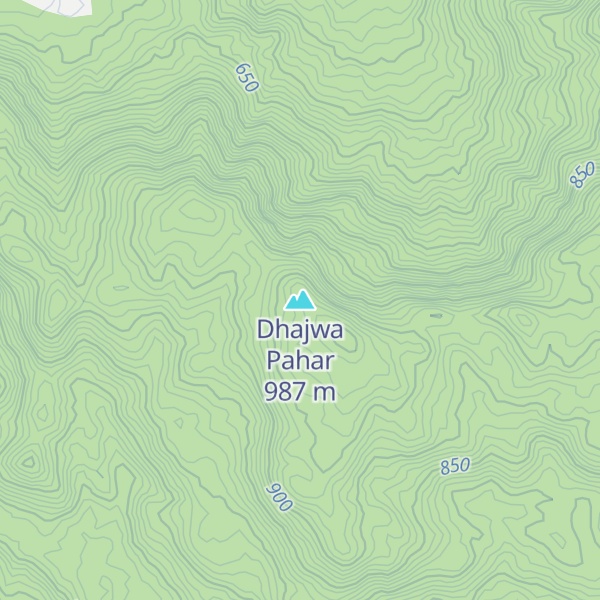 Map of Dhajwa Pahar