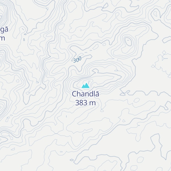 Map of Chandlā