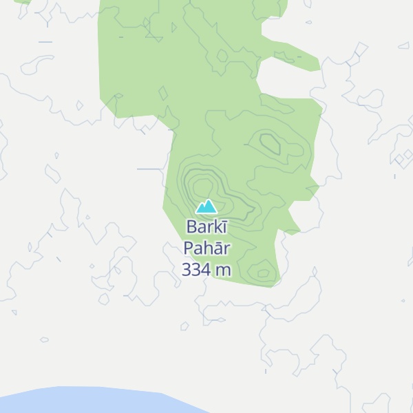 Map of Barkī Pahār