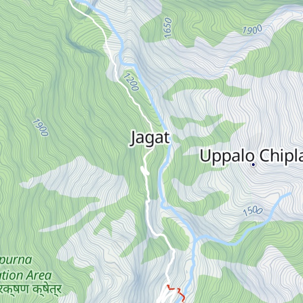 Map of Hotel New Montain River View