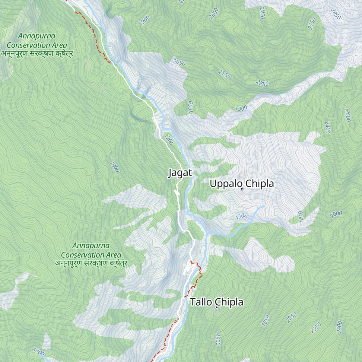 Hotel New Montain River View map