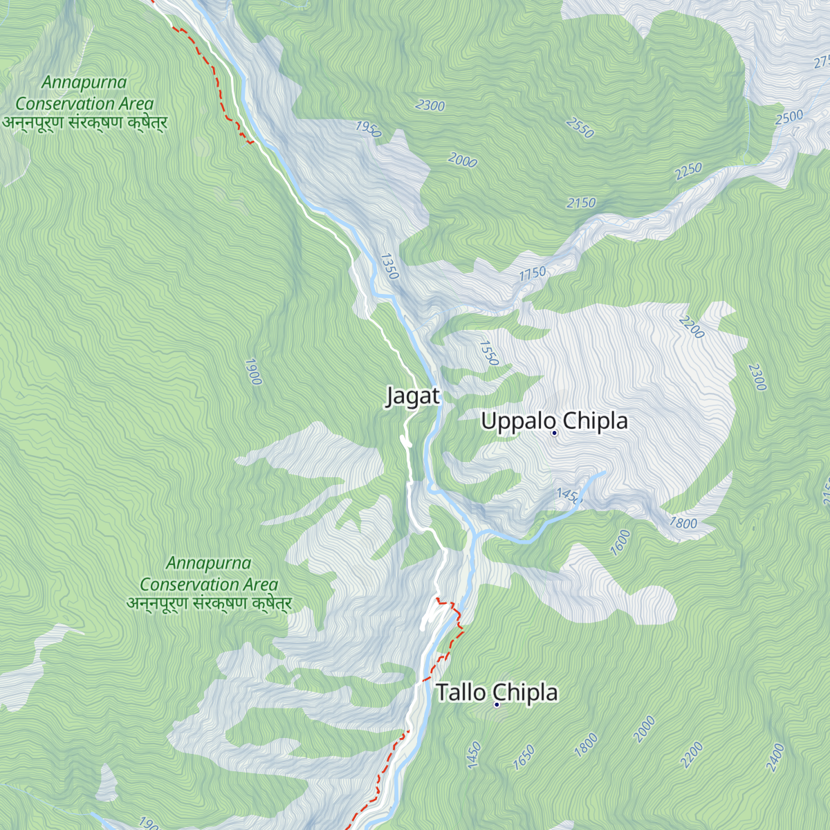 Hotel New Montain River View map