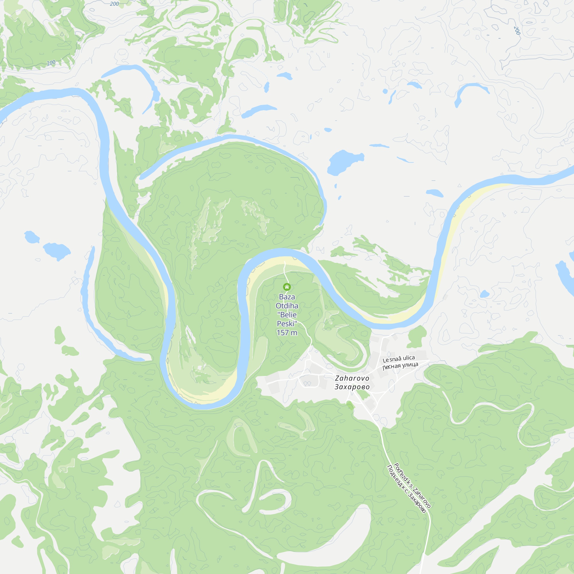 Baza Otdiha "Belie Peski" map
