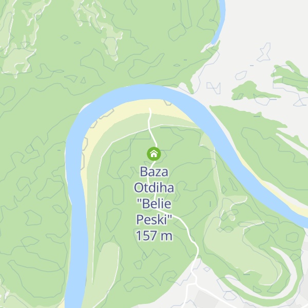 Map of Baza Otdiha "Belie Peski"