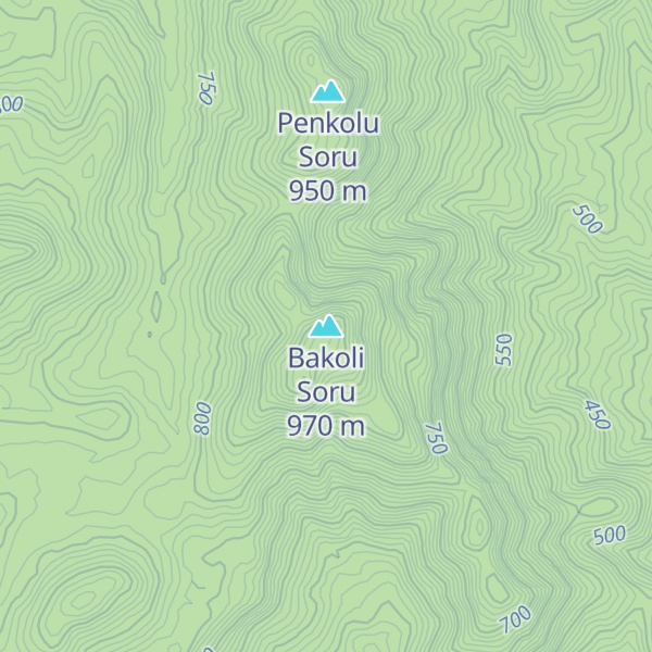 Map of Bakoli Soru