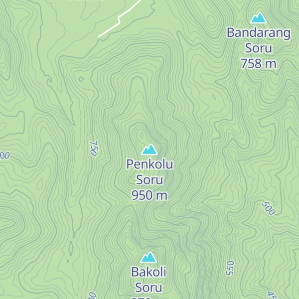 Map of Penkolu Soru