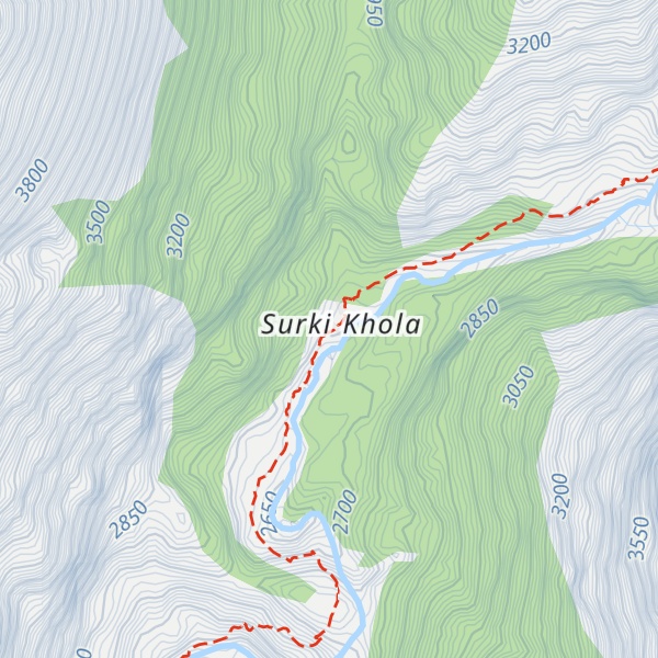 Map of New Himalayan cottage