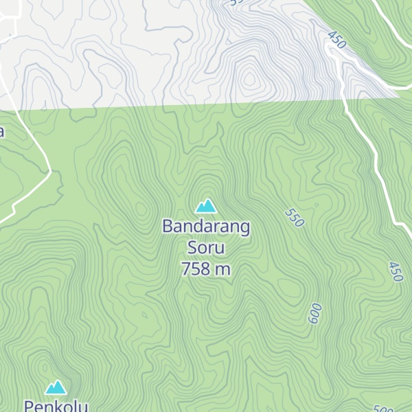 Map of Bandarang Soru