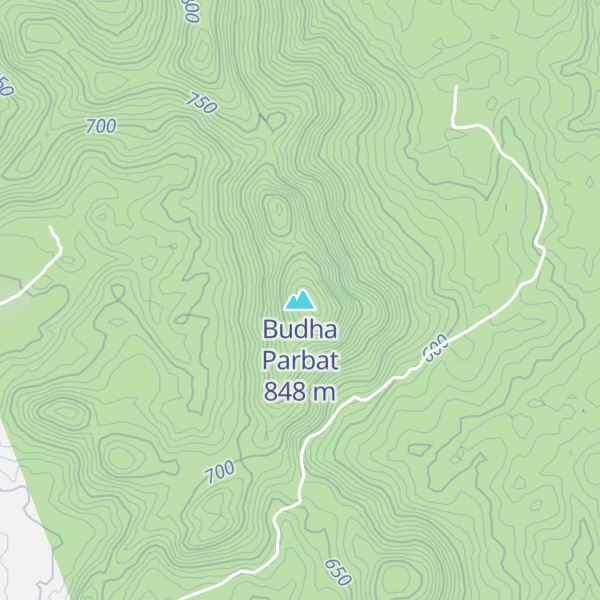 Map of Budha Parbat
