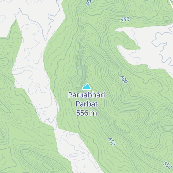 Map of Paruābhāri Parbat