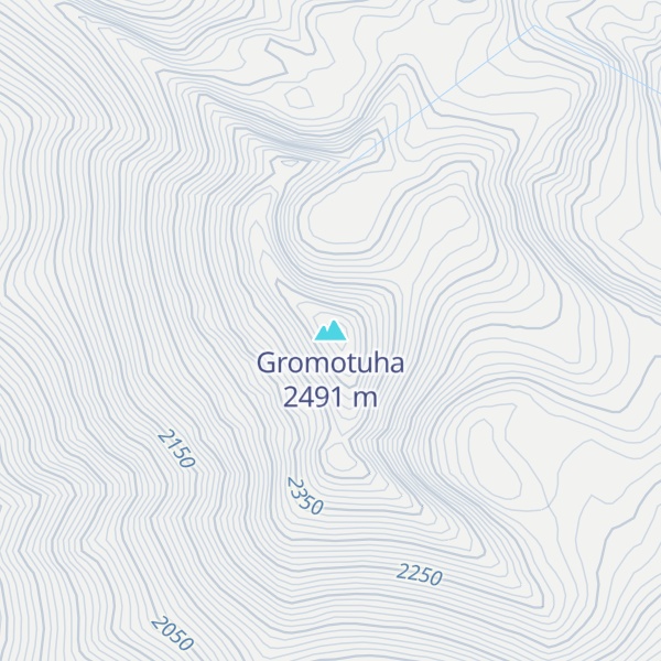 Map of Gromotuha