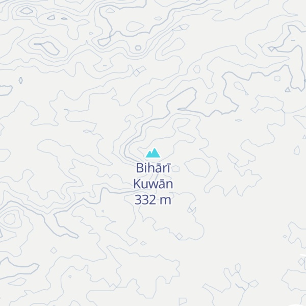 Map of Bihārī Kuwān