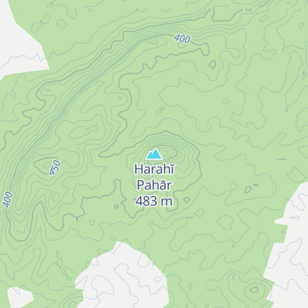 Map of Harahī Pahār