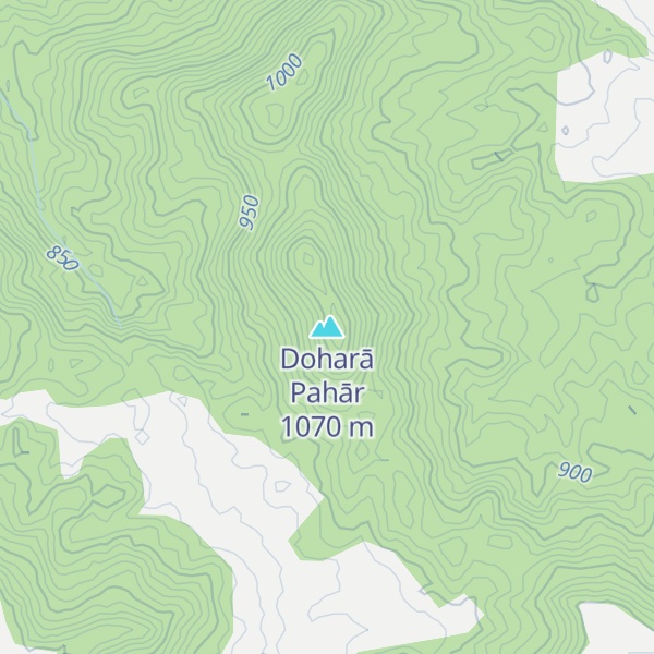Map of Doharā Pahār