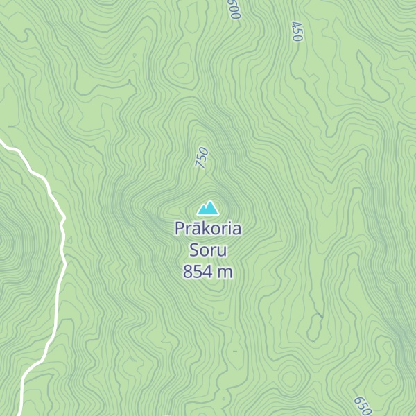 Map of Prākoria Soru