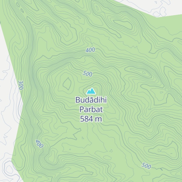 Map of Budādihi Parbat