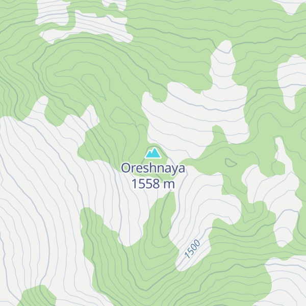 Map of Oreshnaya