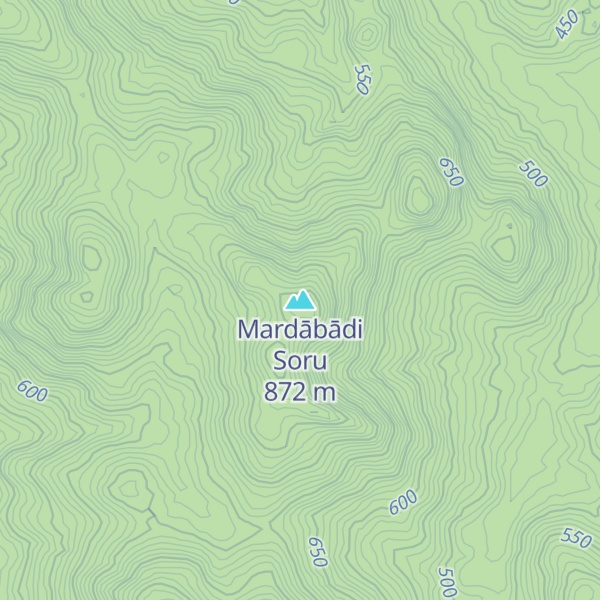 Map of Mardābādi Soru