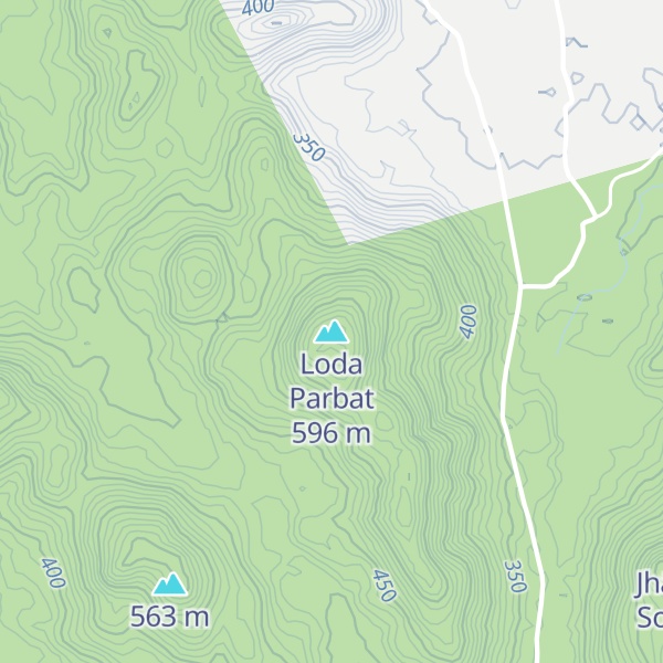 Map of Loda Parbat