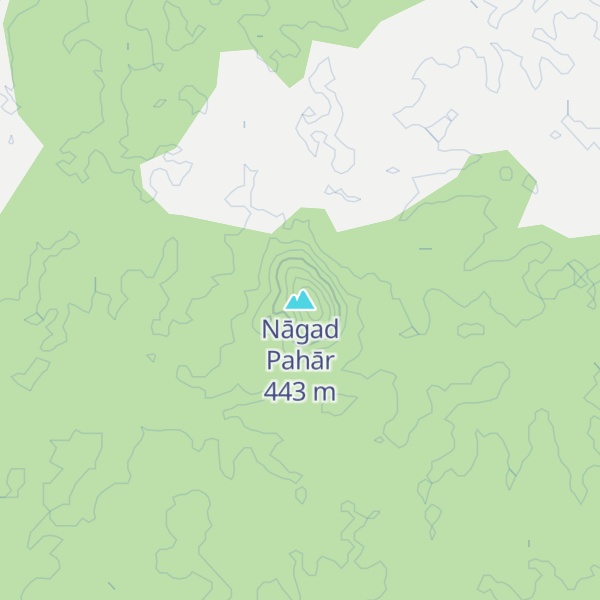 Map of Nāgad Pahār