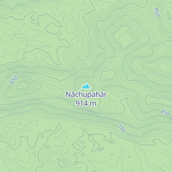 Map of Nāchupahār