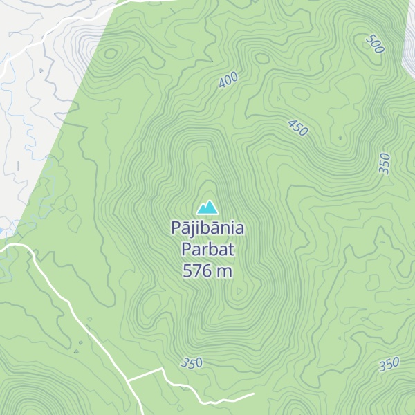 Map of Pājibānia Parbat