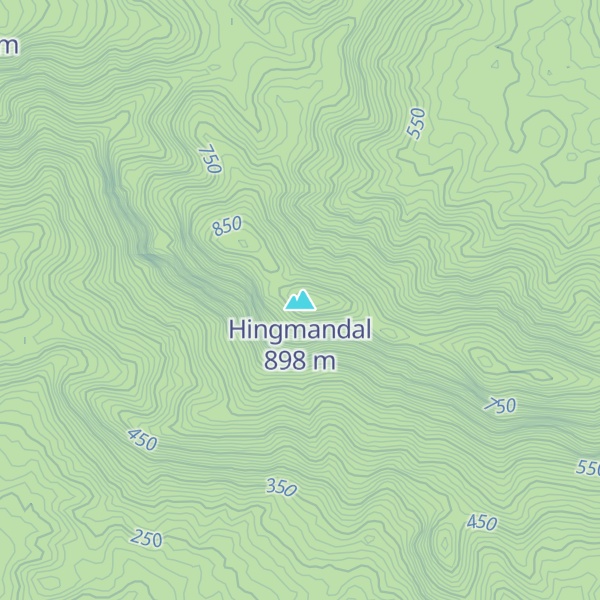 Map of Hingmandal