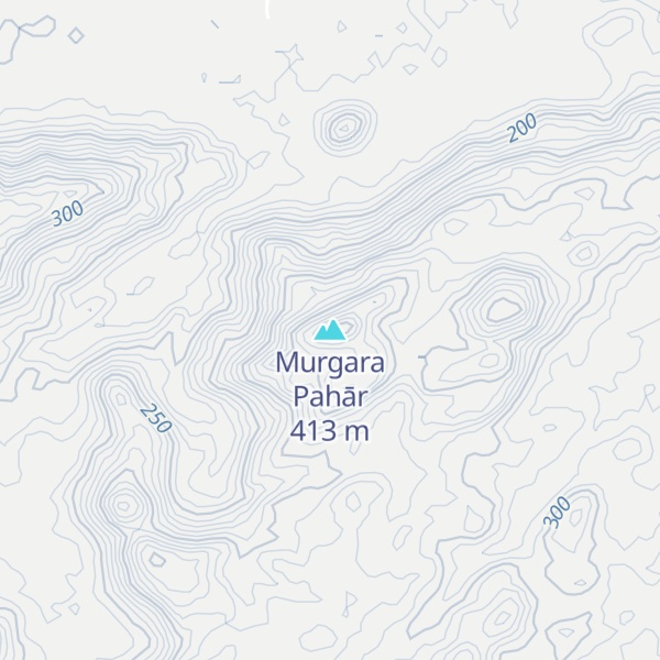 Map of Murgara Pahār