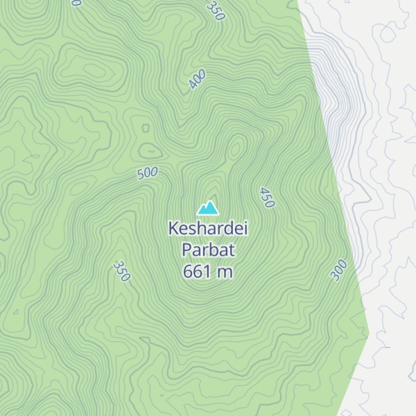 Map of Keshardei Parbat