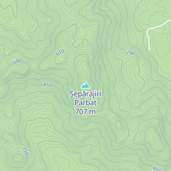 Map of Sepārajiri Parbat