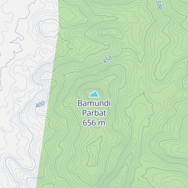 Map of Bamundi Parbat