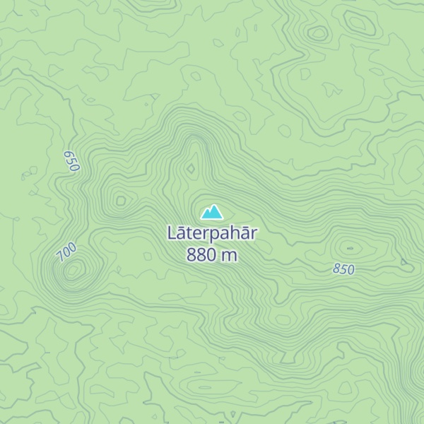 Map of Lāterpahār