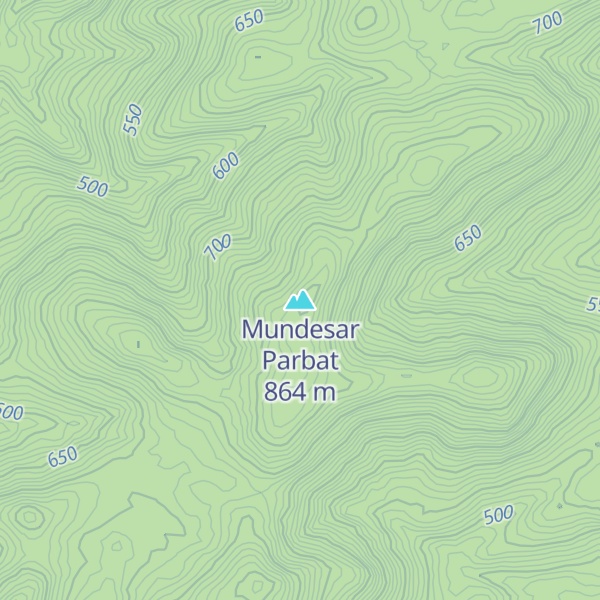 Map of Mundesar Parbat