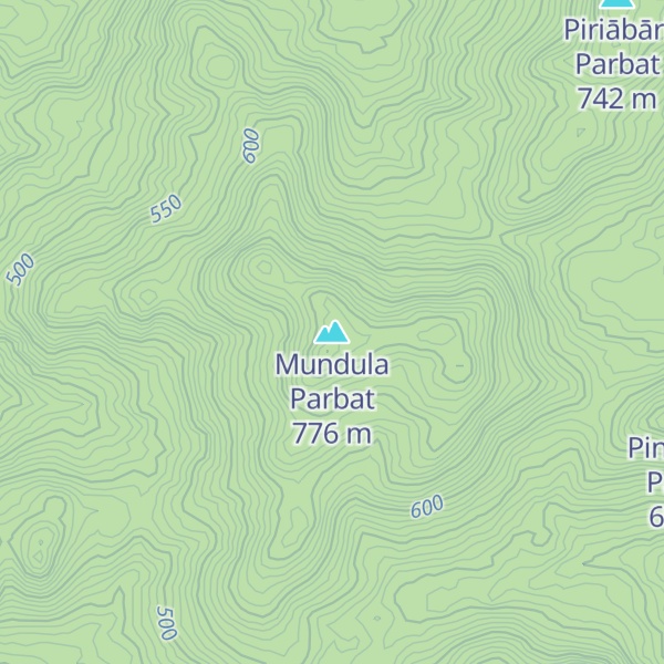 Map of Mundula Parbat