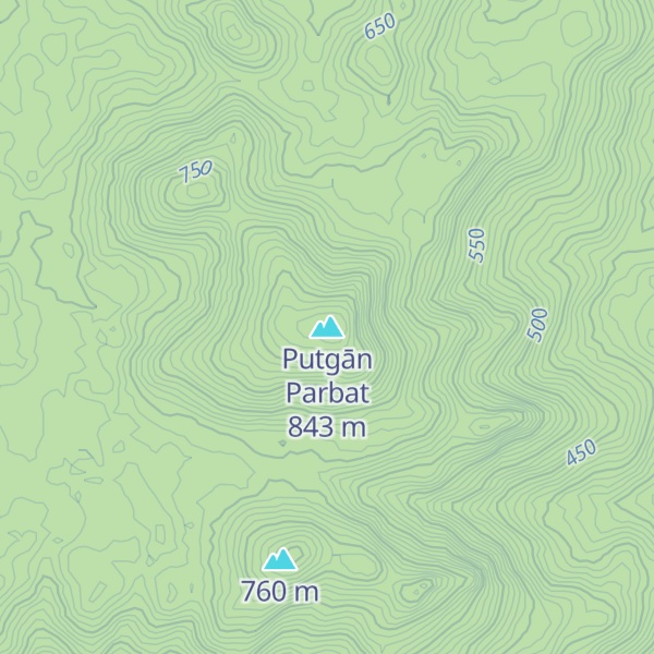 Map of Putgān Parbat