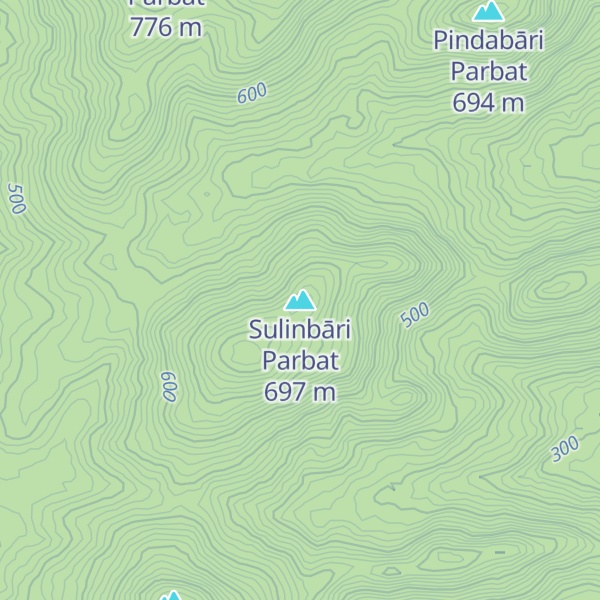 Map of Sulinbāri Parbat