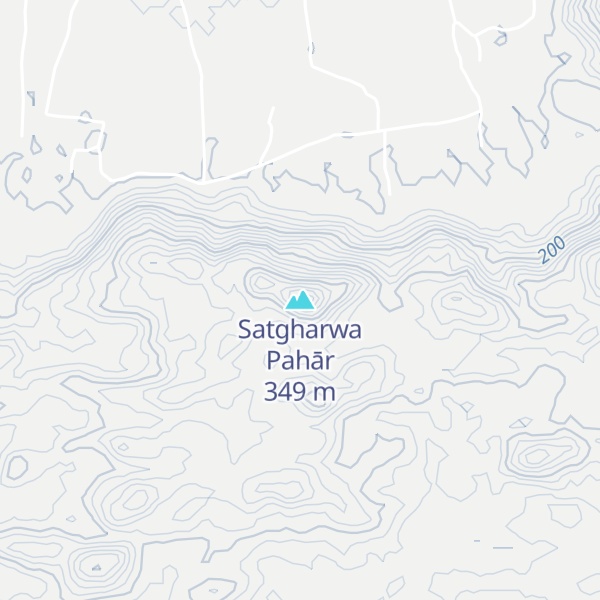 Map of Satgharwa Pahār