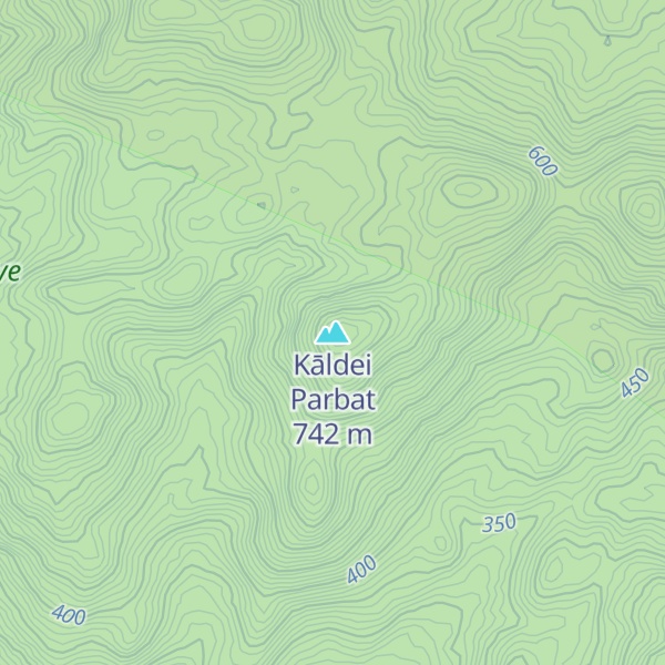 Map of Kāldei Parbat