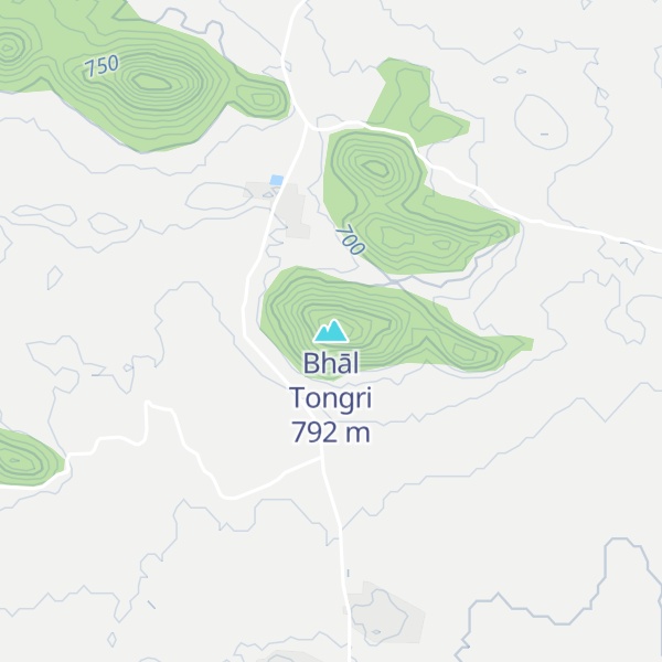 Map of Bhāl Tongri