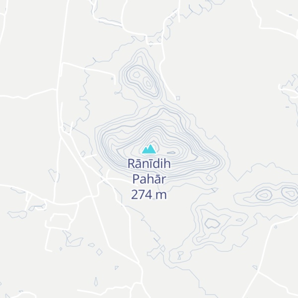 Map of Rānīdih Pahār
