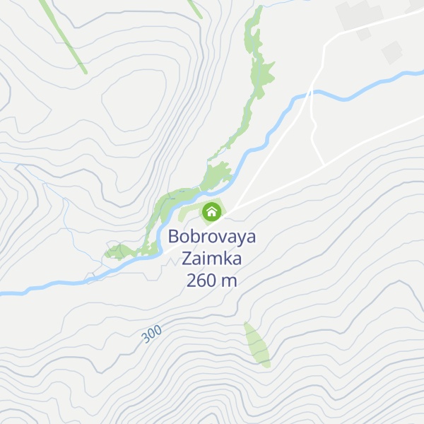 Map of Bobrovaya Zaimka