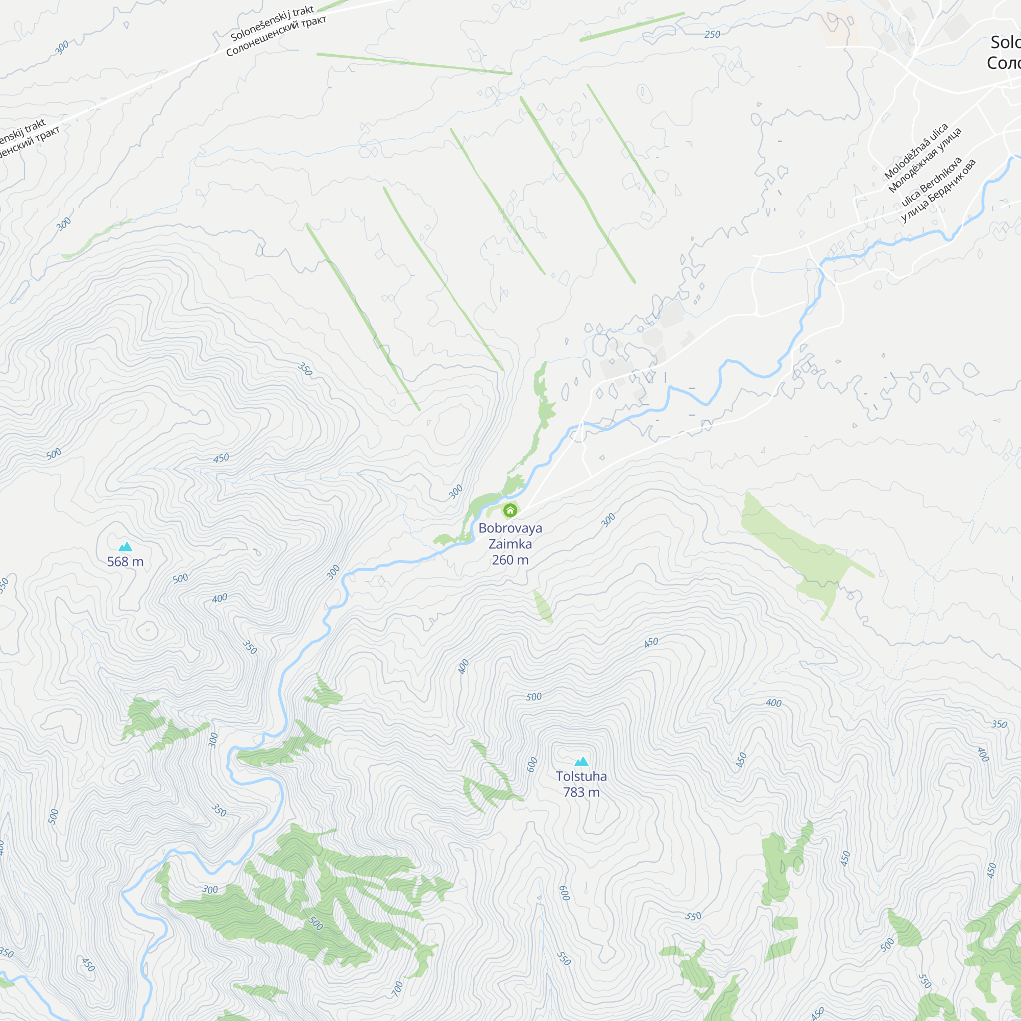 Bobrovaya Zaimka map