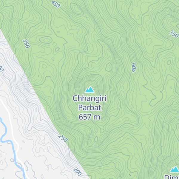 Map of Chhangiri Parbat