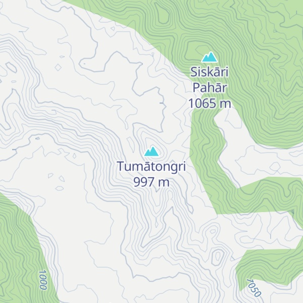Map of Tumātongri