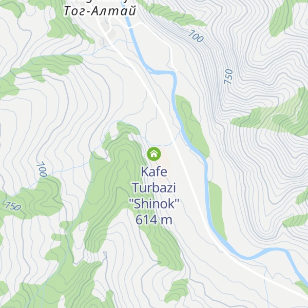 Map of Kafe Turbazi "Shinok"