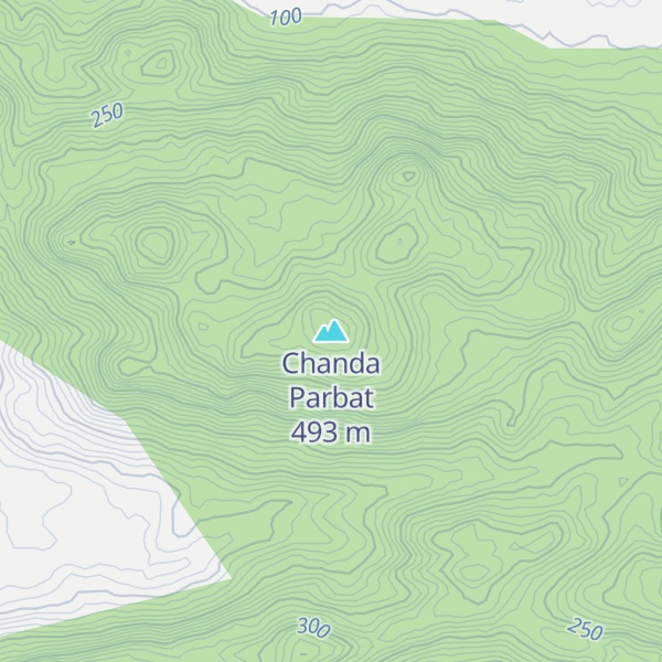 Map of Chanda Parbat