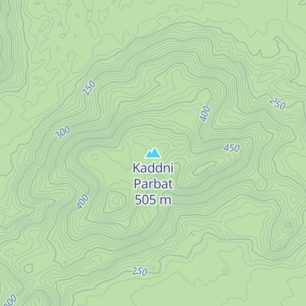 Map of Kaddni Parbat