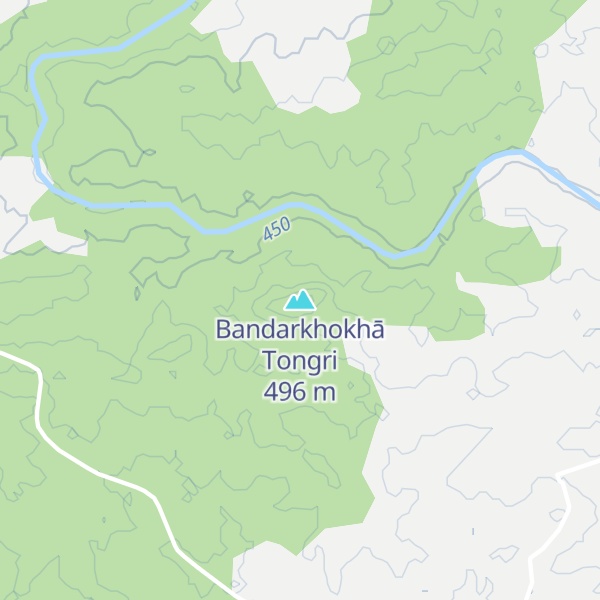 Map of Bandarkhokhā Tongri