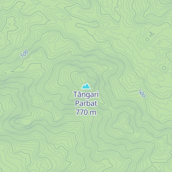 Map of Tāngari Parbat