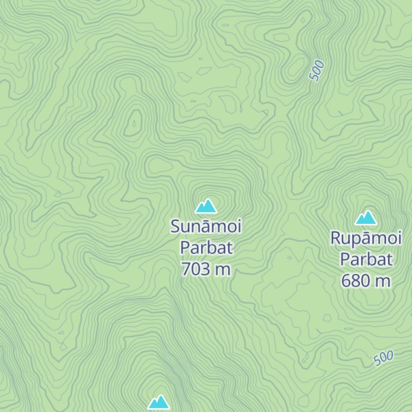 Map of Sunāmoi Parbat